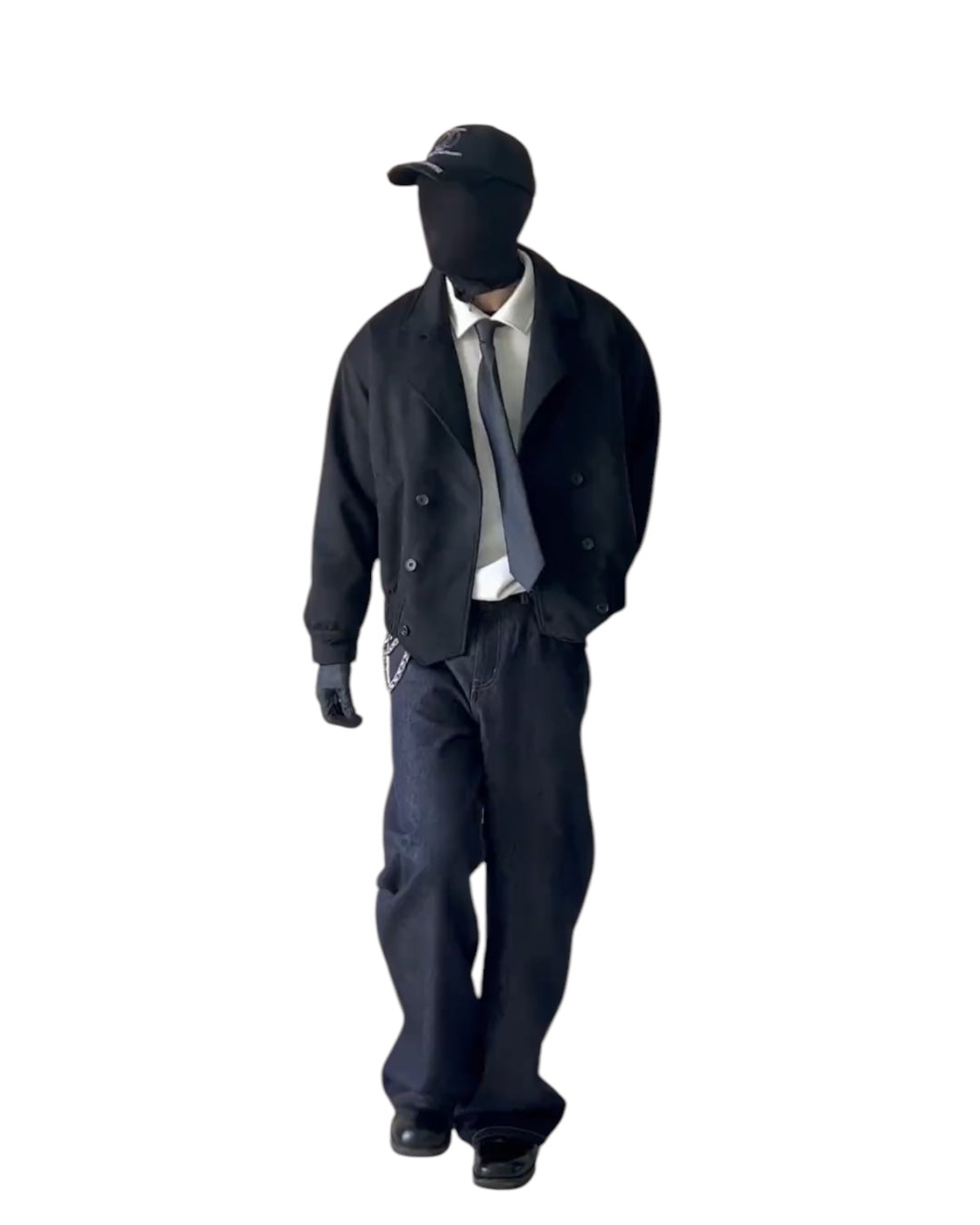 [FLAT ROOM] BOX FIT POLO SWEATSHIRT S0212