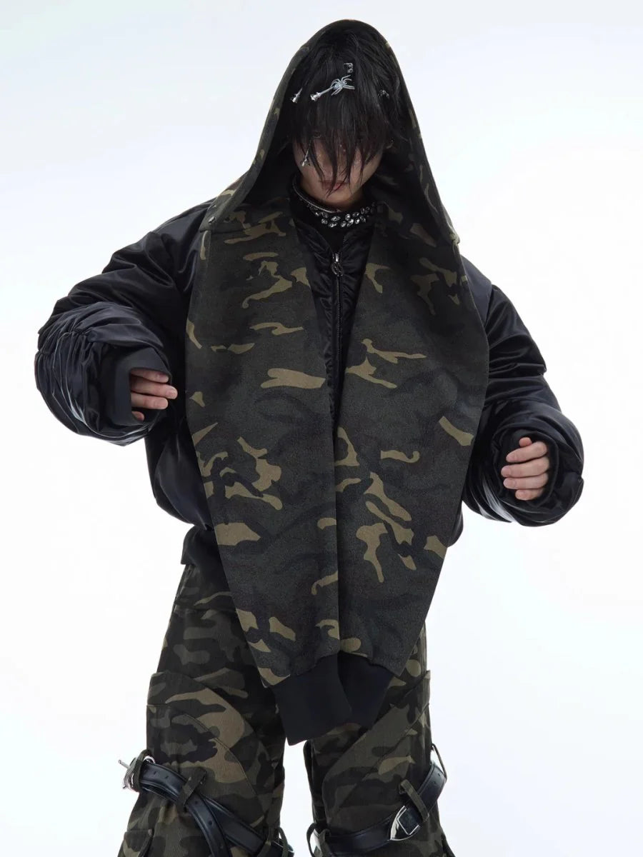 [CULTUREE] カモフラージュコットンジャケット T0088