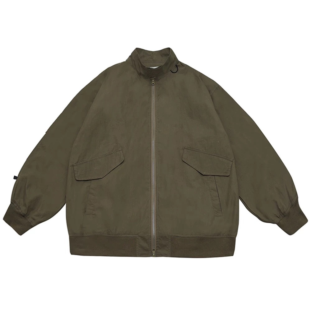 Cityboy オーバーサイズ アビエイタージャケット メンズ キルティング スタンドカラー パッド入りコート 冬用ユーティリティワークウェア T0002