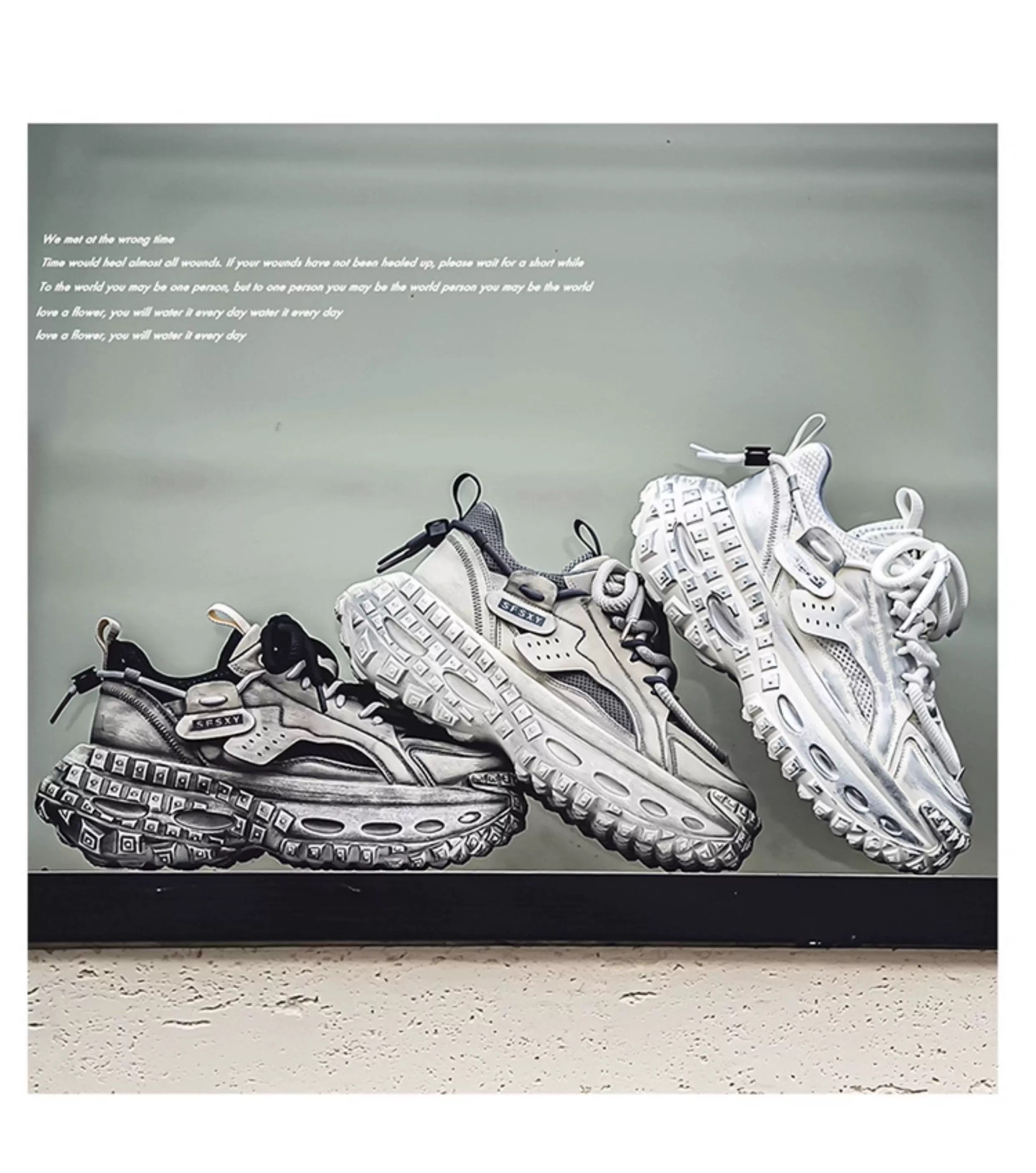 Zapatillas deportivas gruesas para hombre, zapatos de plataforma con suela de neumático, estilo urbano, informales, para correr, 2025