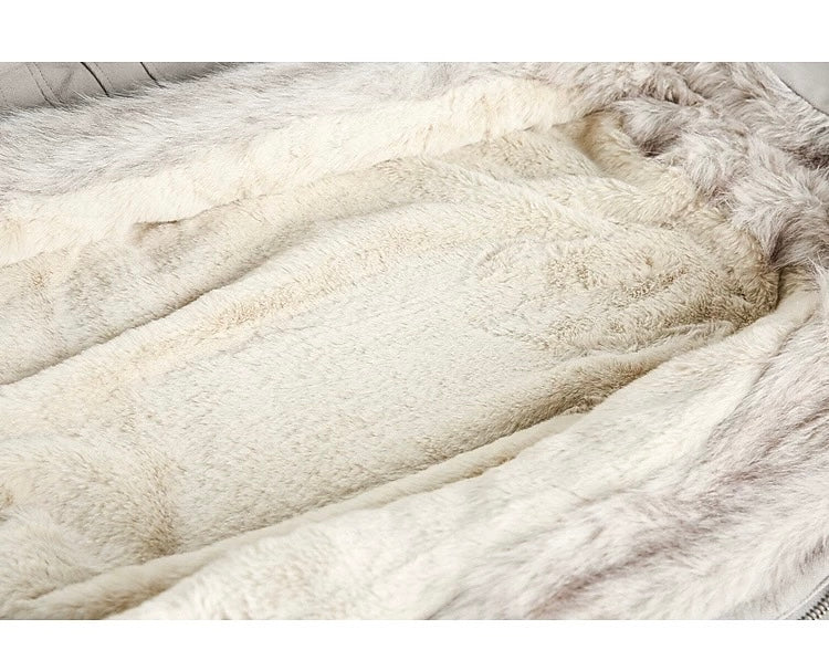 American Vintage Boxy Hooded Padded Jacket – Retro Streetwear Cotton Coat T0226