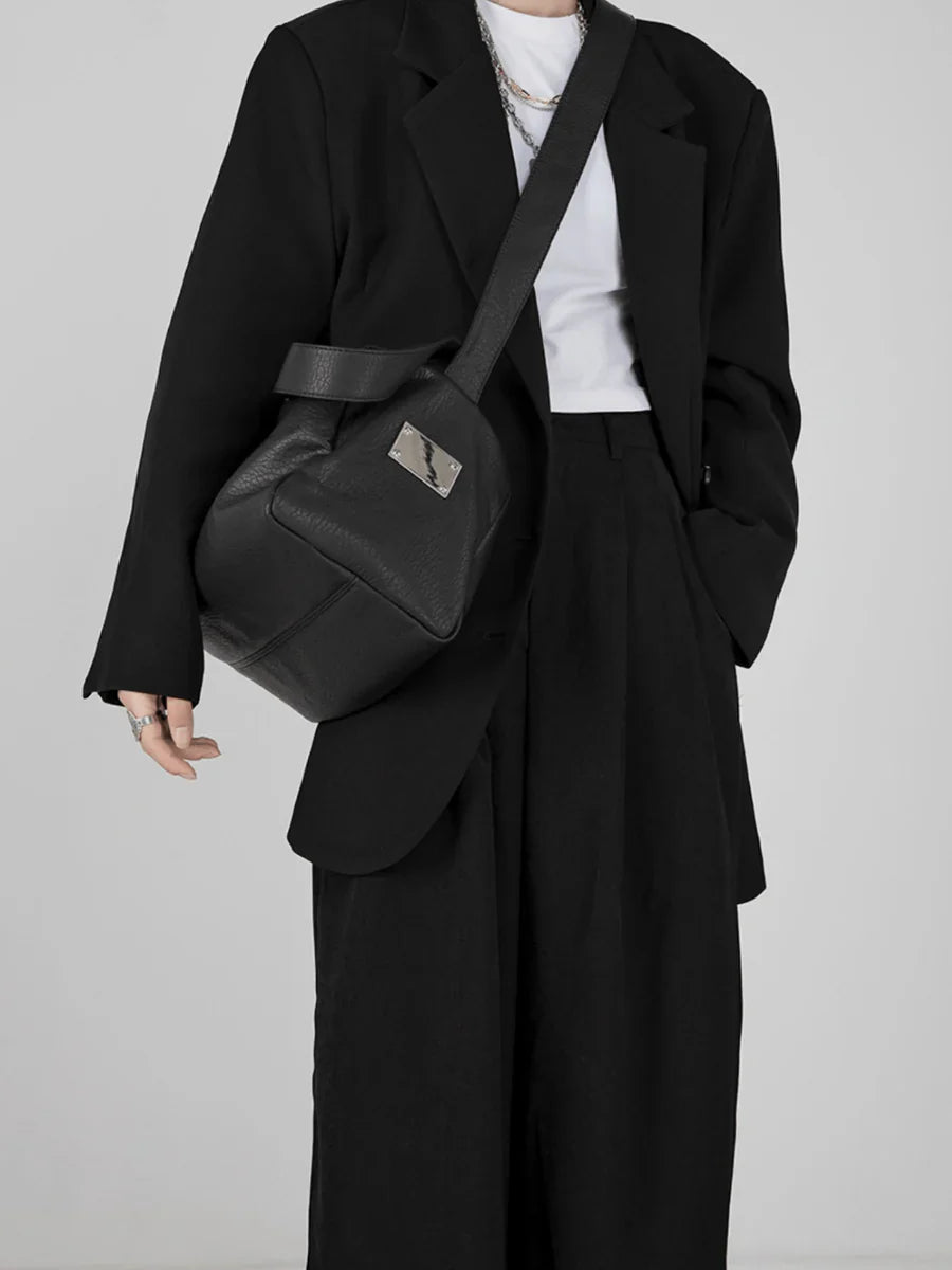 CROSSBODY SOFT LEATHER SHOULDER BAG A0061