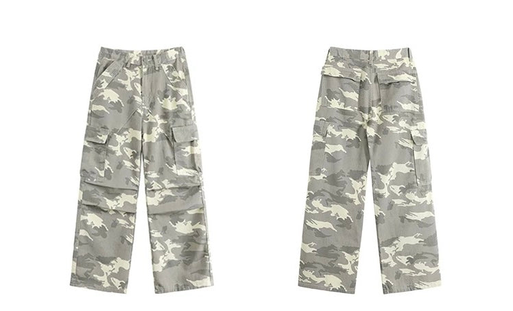 Men’s American Washed Camo Cargo Pant B0050