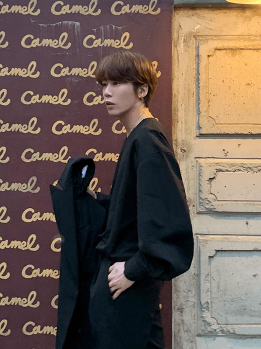 [MRCYC] V Neck Simple Shirt J0131