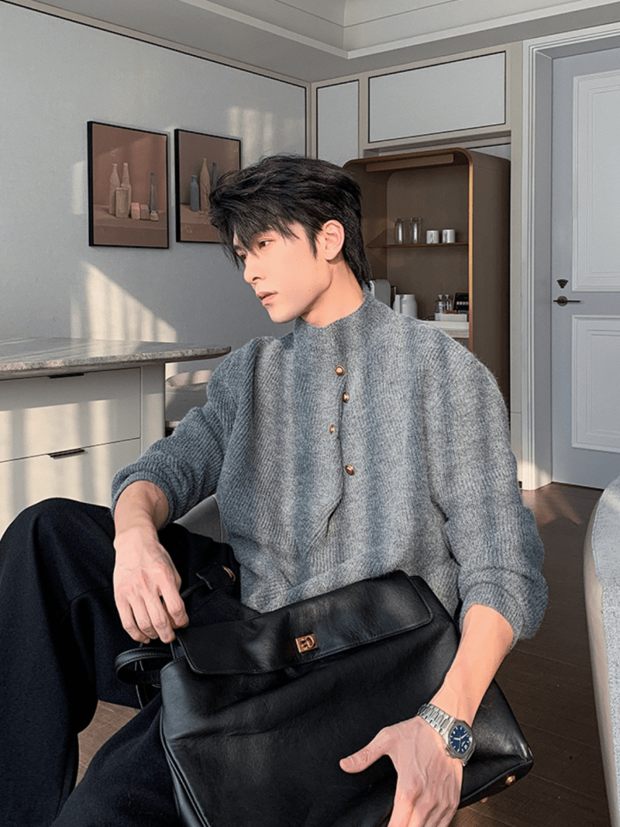 [Hualun]Pullover Sweater S0191