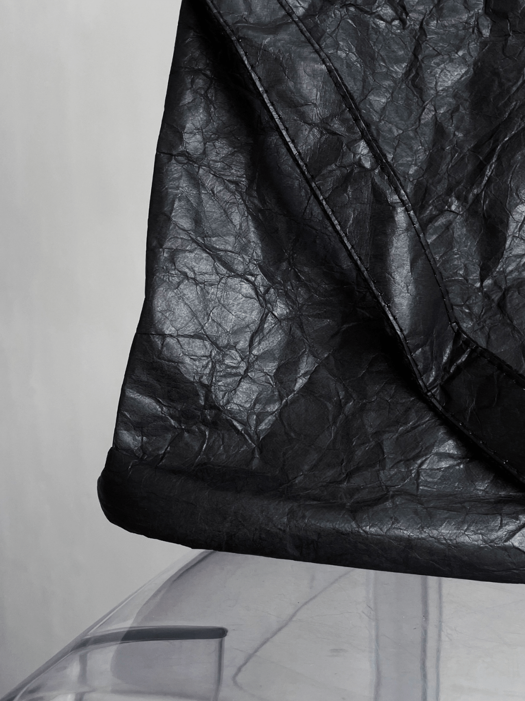 Dark Style Crumpled Bag A0070