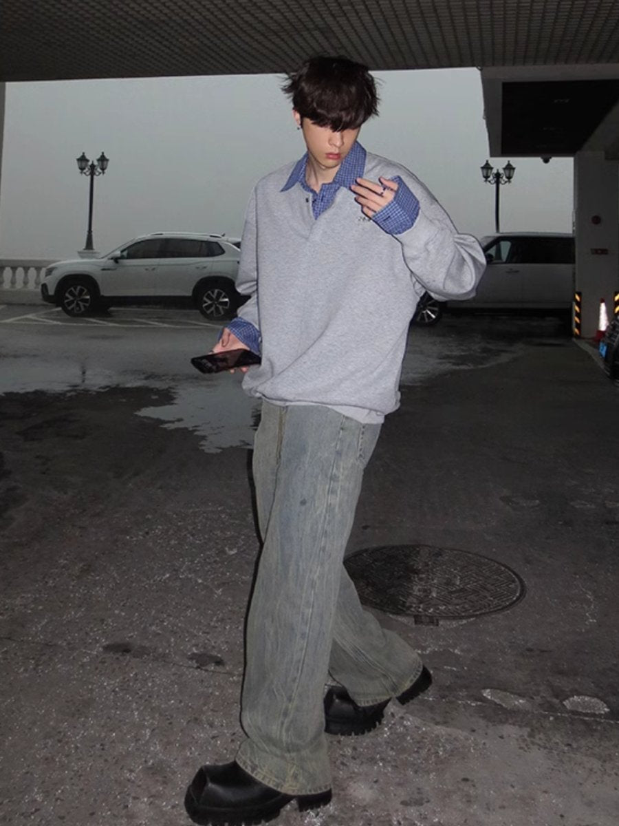 [JH HOMME] long-sleeved sweater S0194