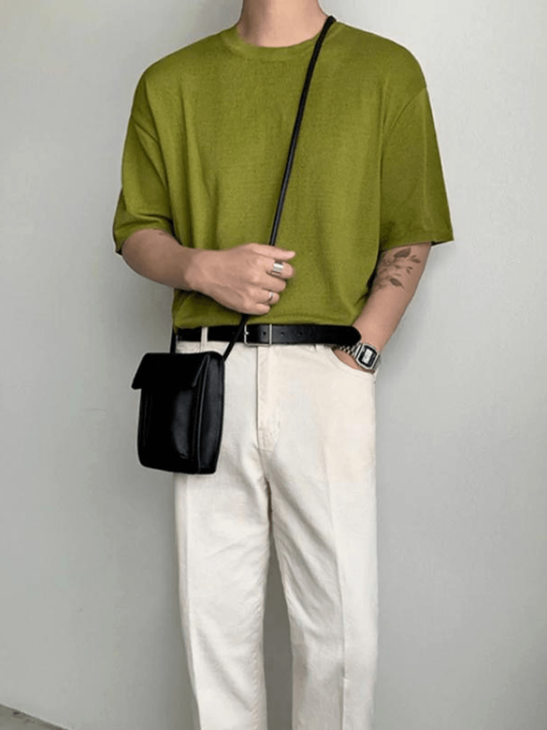 [MRCYC] Leather shoulder bag A0073