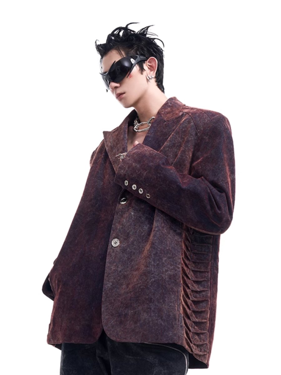 [STARTEXCEEDEND] denim suit jacket R028