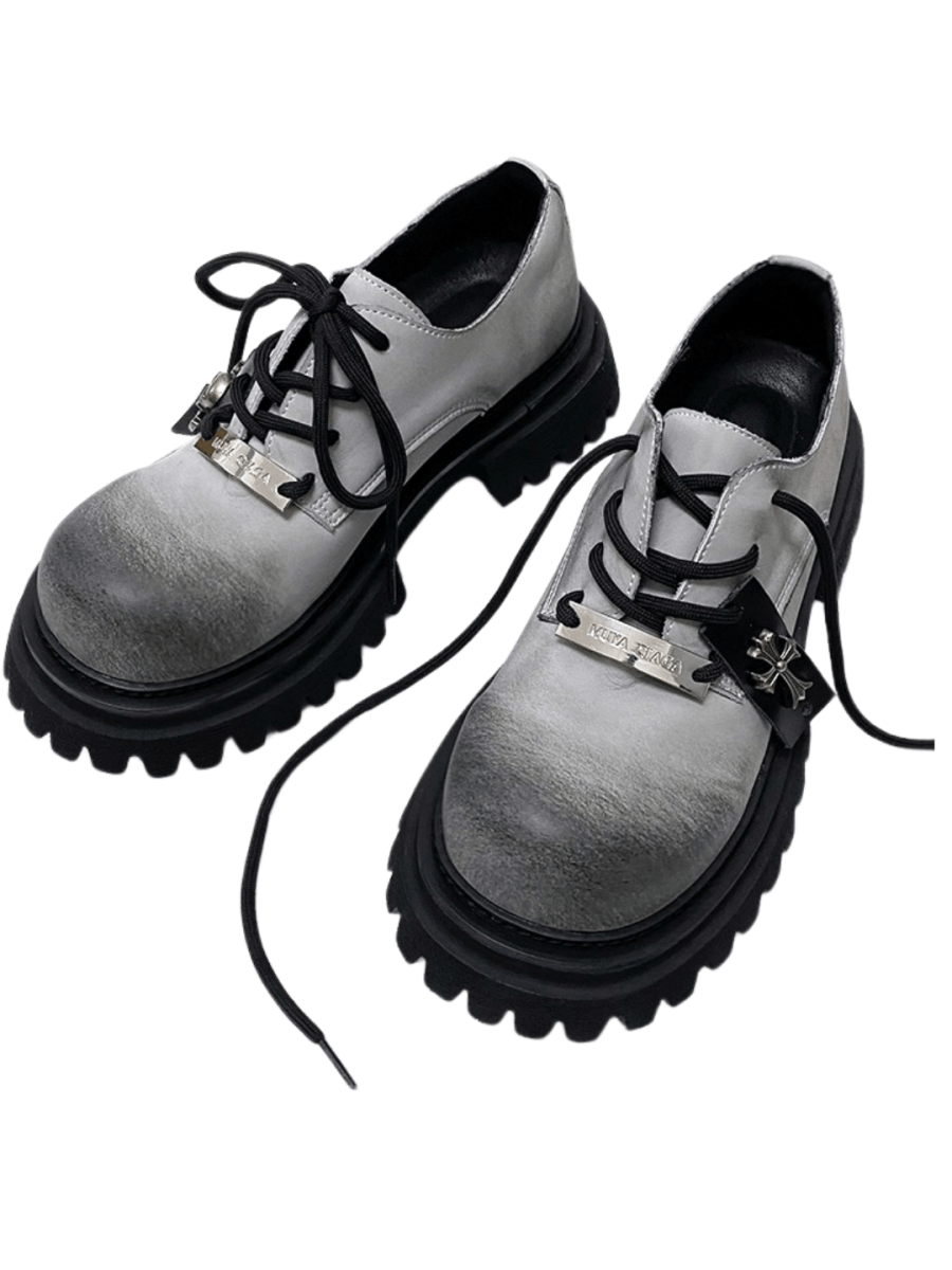punk rock Derby shoes S020