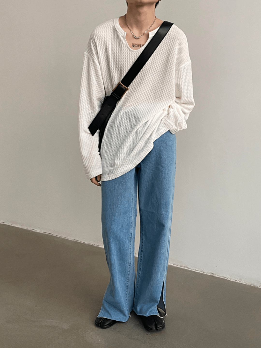 [GENESISBOY] thin bump t-shirt J0102