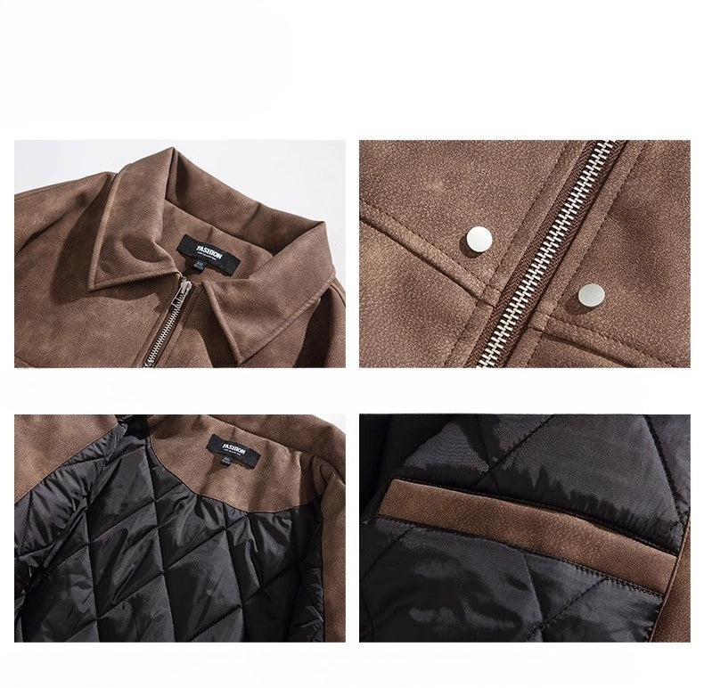 American PU leather jacket C0380