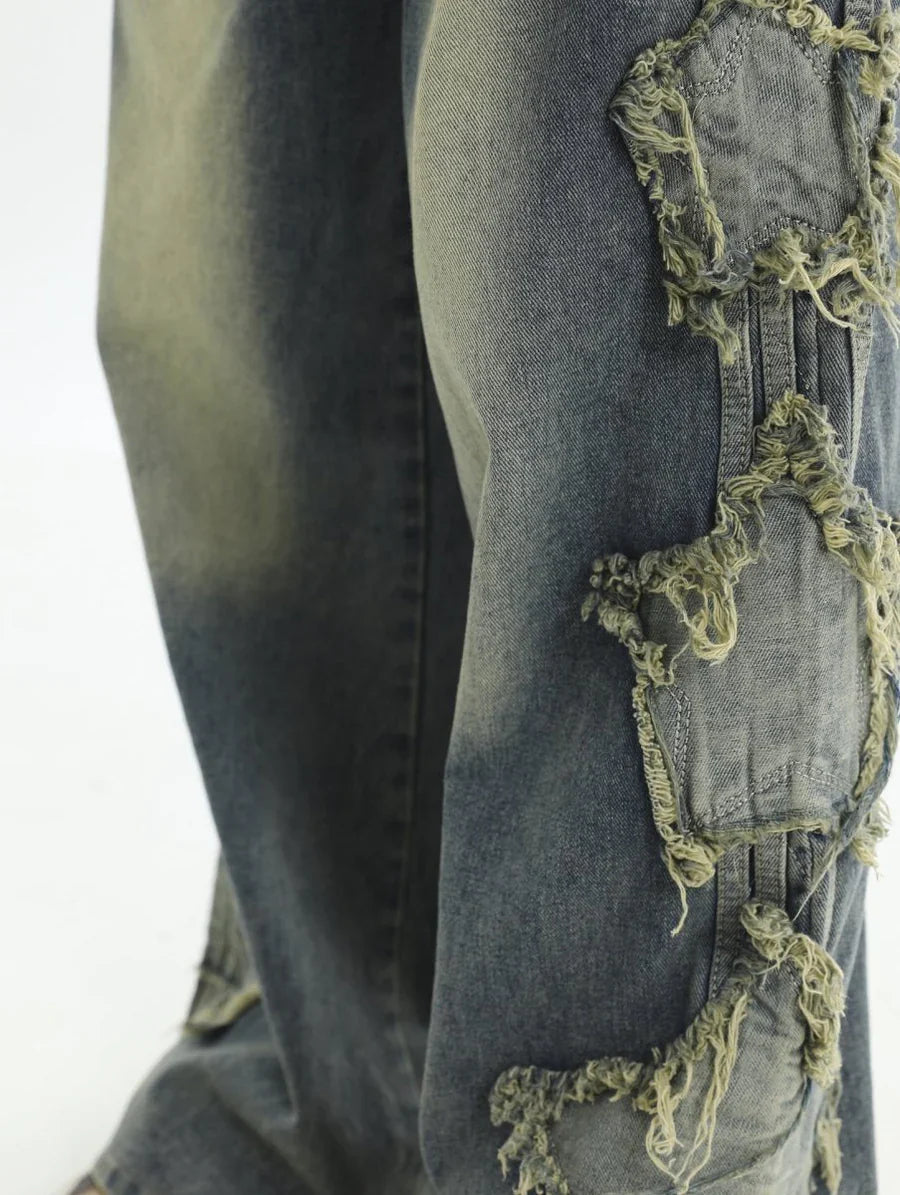 LOOSE THREE STRIPES LONG PANTS B0114