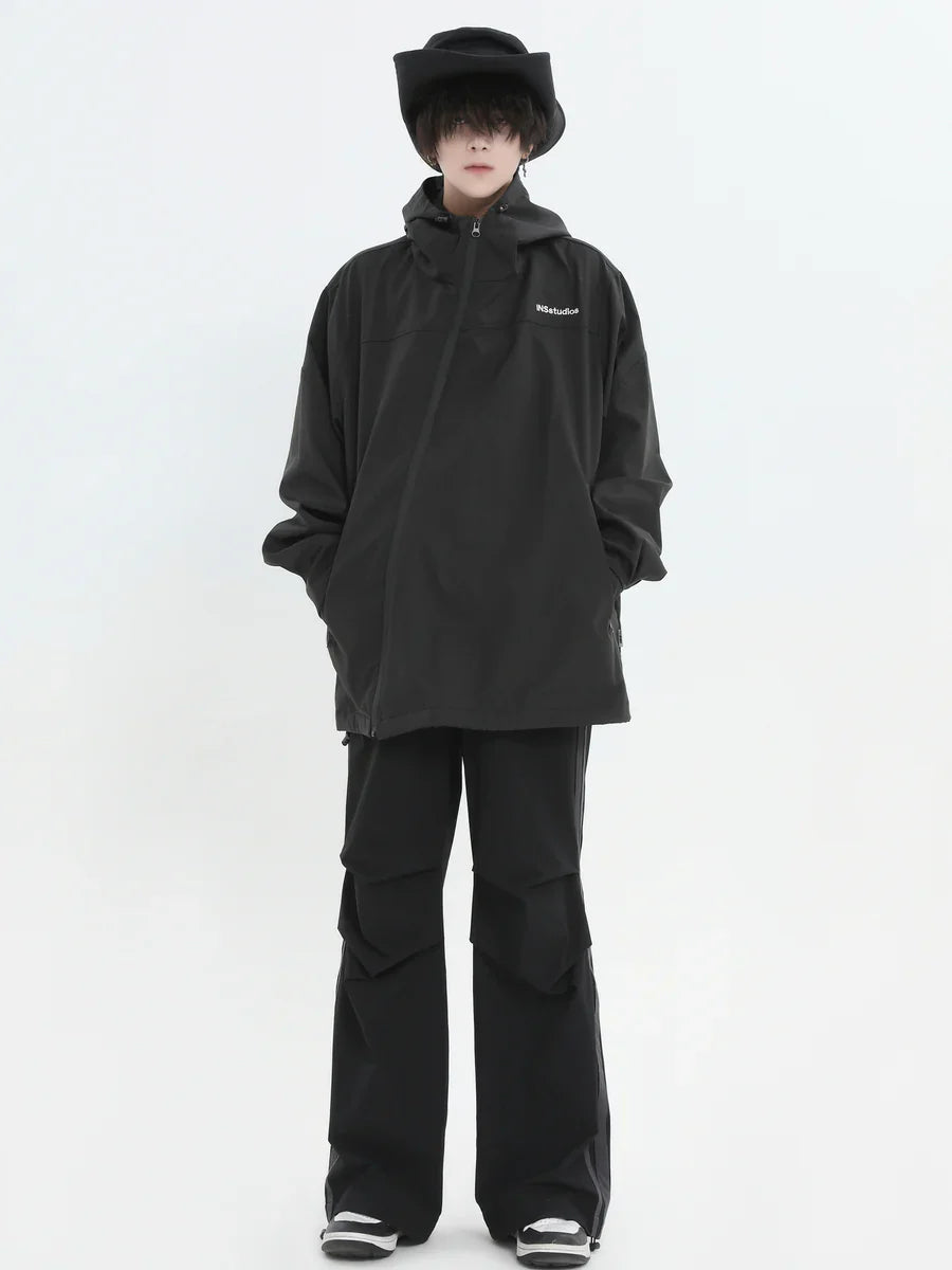 [INSstudios] AMERICAN OBLIQUE ZIPPER T0096