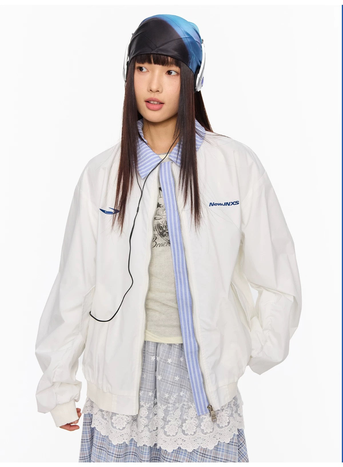 Chaqueta de béisbol vintage bordada con capas para hombre – Chaqueta bomber estilo streetwear retro T0075