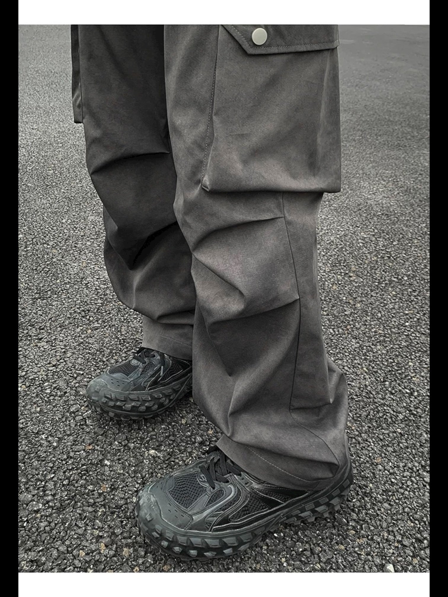 DIRTY-DYE UTILITY TROUSERS B0188