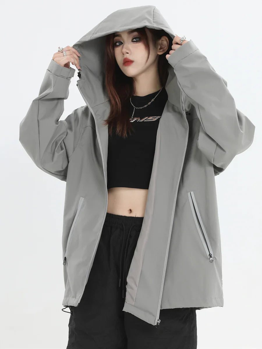 [INSstudios] AMERICAN OBLIQUE ZIPPER T0096