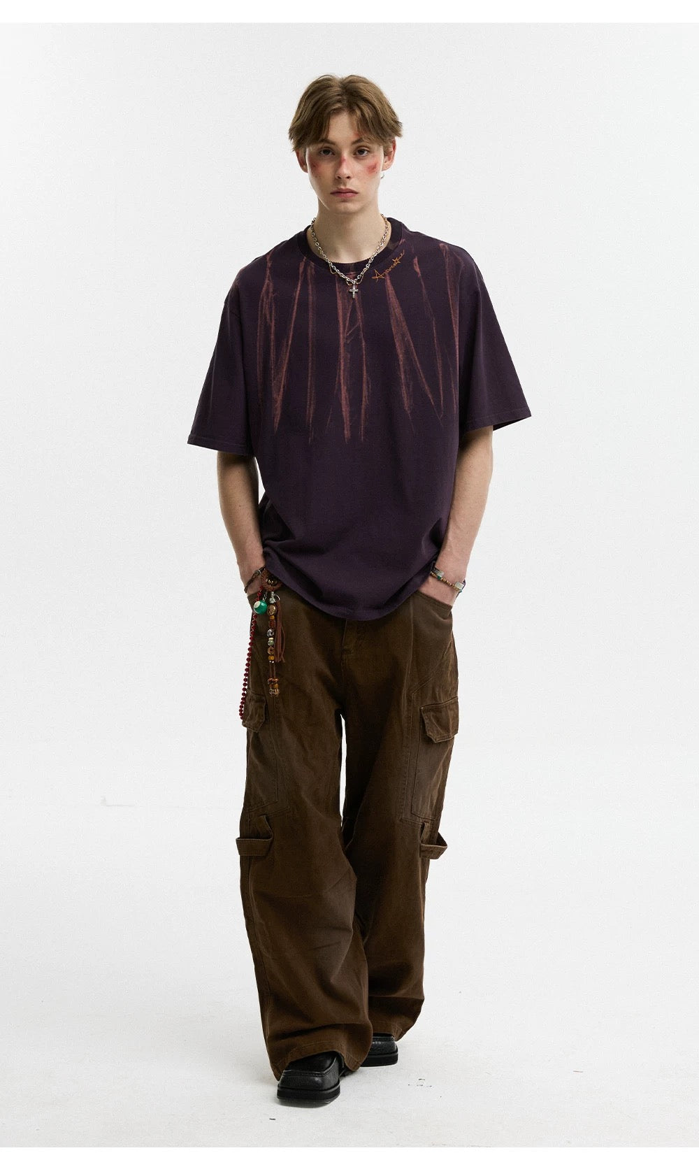 Men’s Solid Color Short-Sleeve T-Shirt S0008