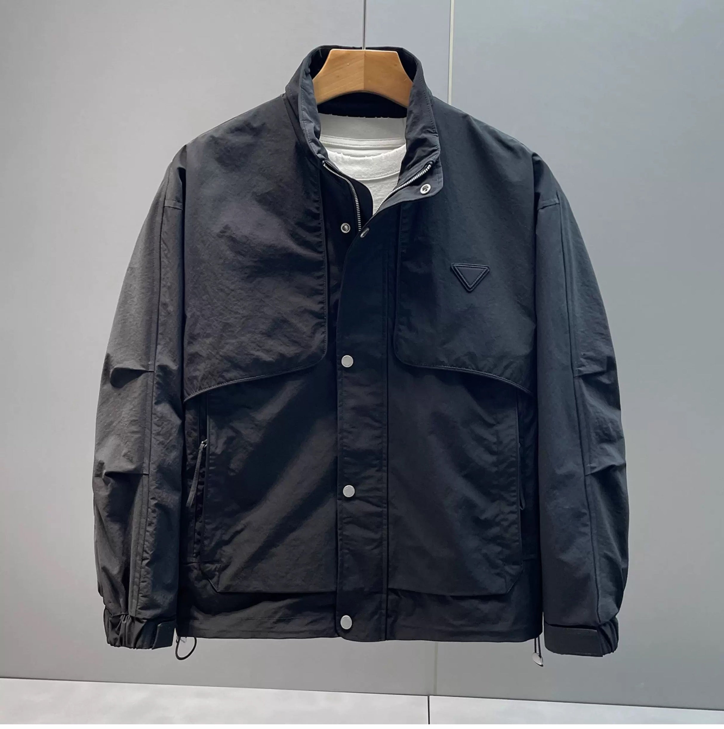 Men’s Outdoor Utility Jacket – Casual Streetwear Windbreaker Coat T0073