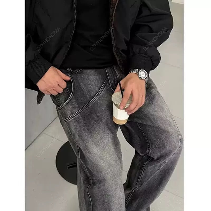 Men’s American Vintage Washed Denim Jeans B0035