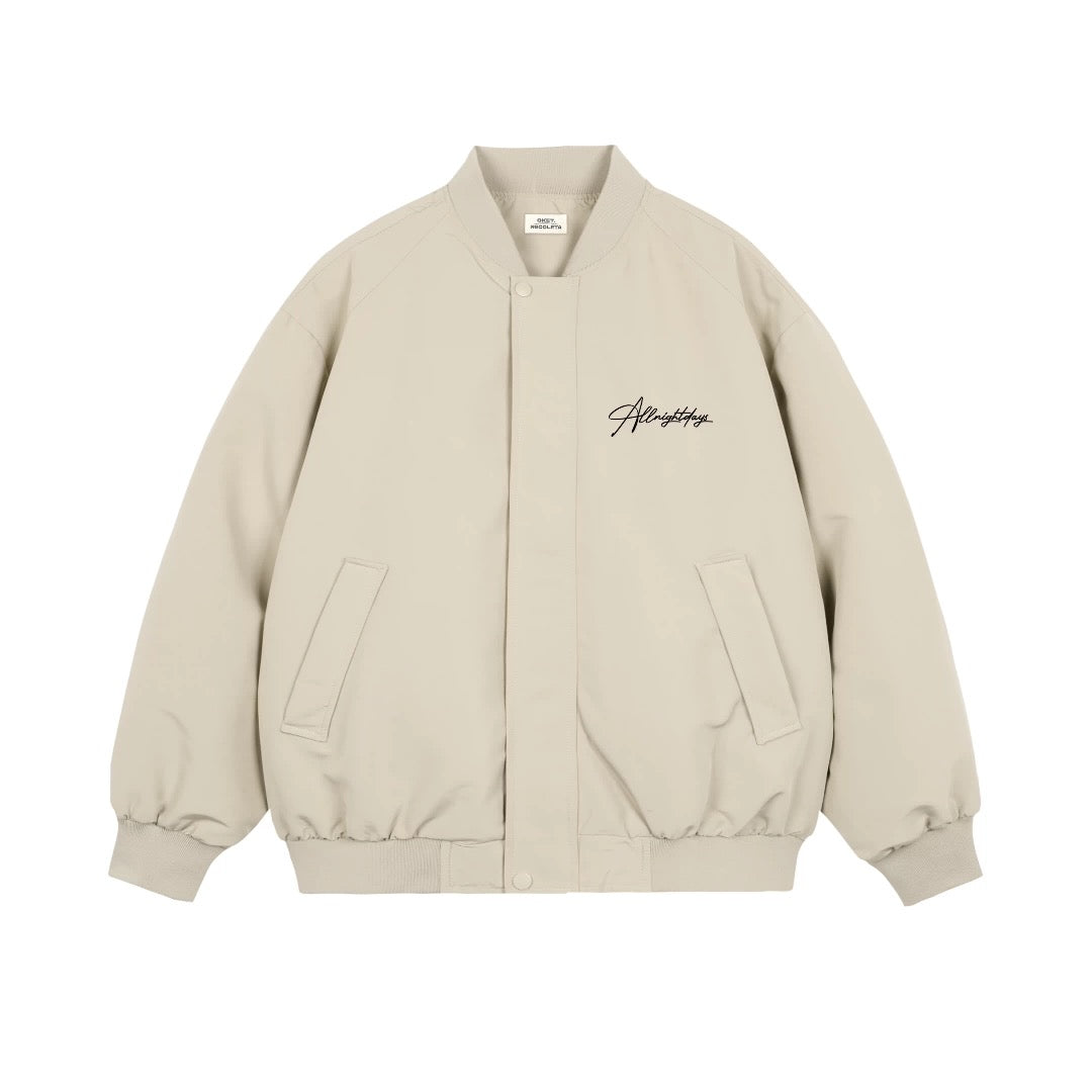 Men’s Vintage Letterman Bomber Jacket – American High Street Embroidered Varsity Outerwear T0072