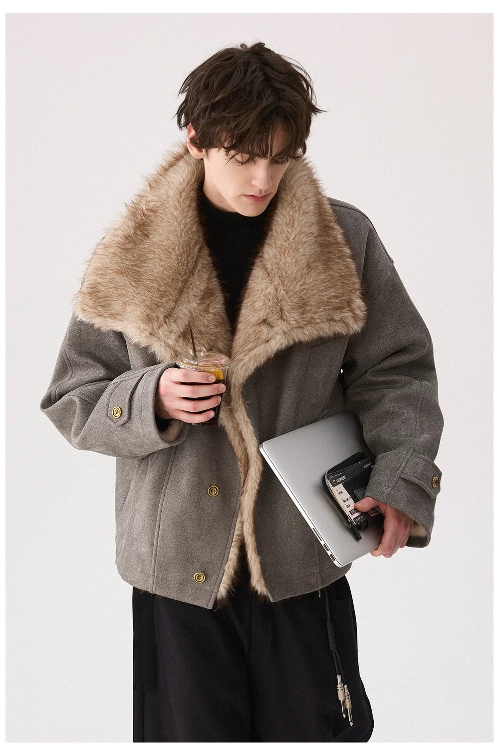 Vintage Barn-Style Short Jacket T0006