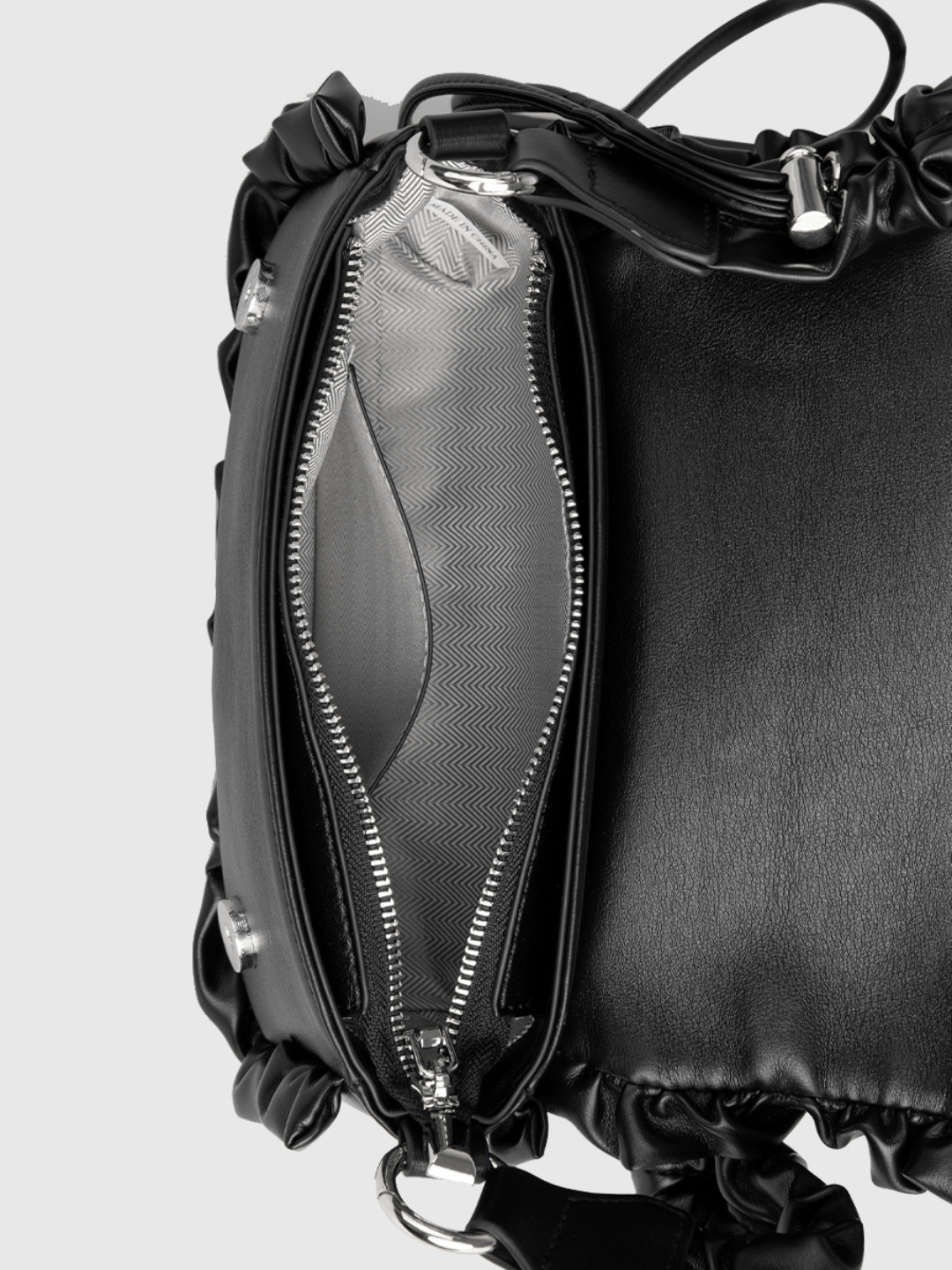 [luckystudio] decoration shoulder small square bag A0066