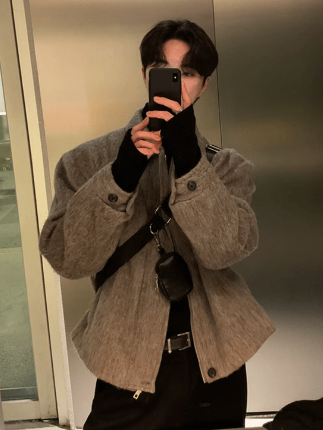 [MRCYC] deerskin velvet short jacket T0162