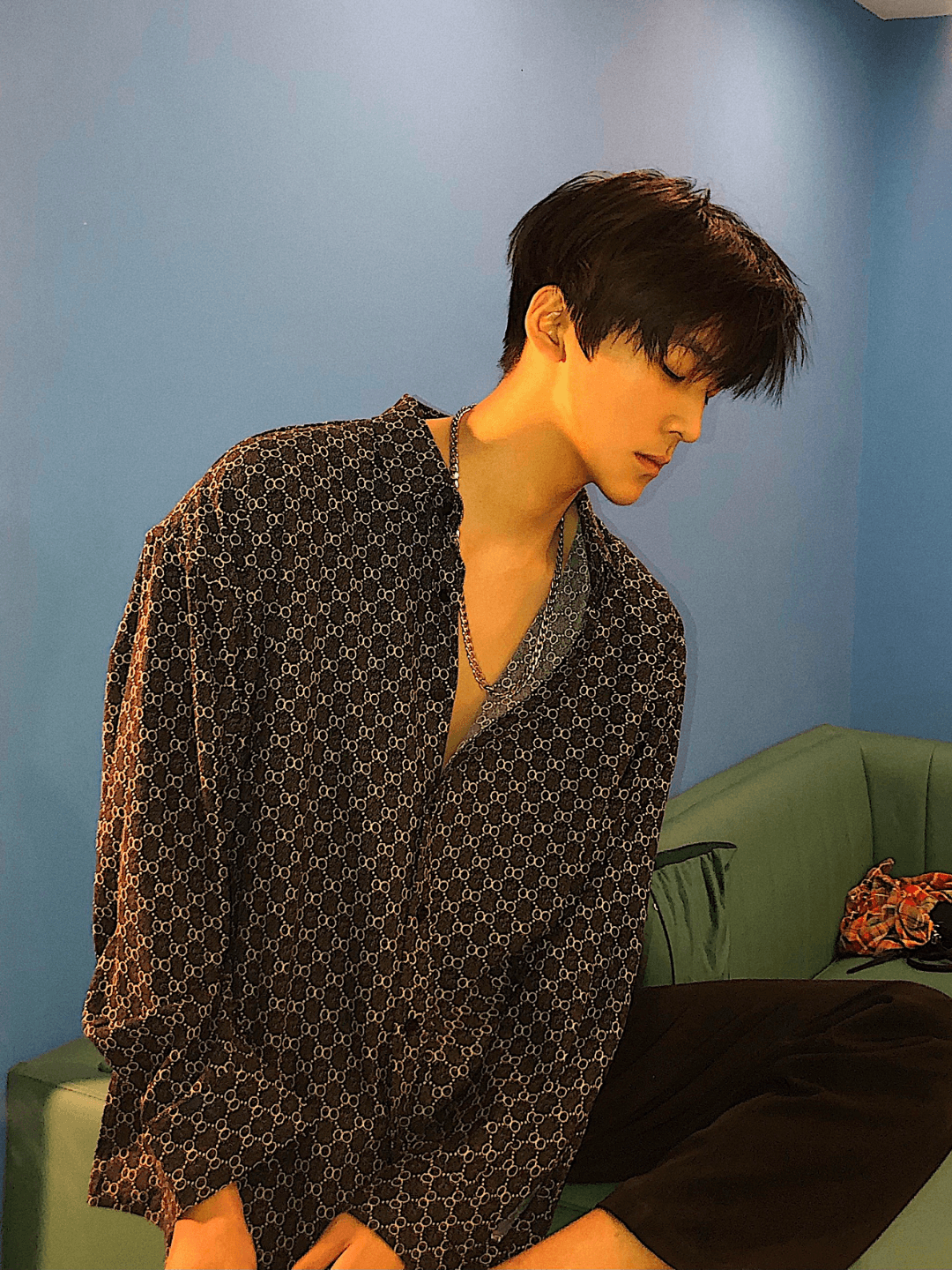 [01H studios] Hong Kong pattern shirt J0116