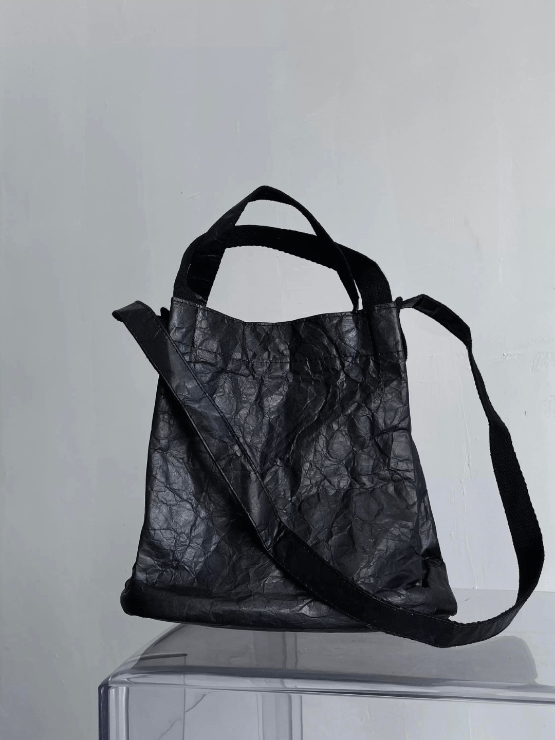 Dark Style Crumpled Bag A0070