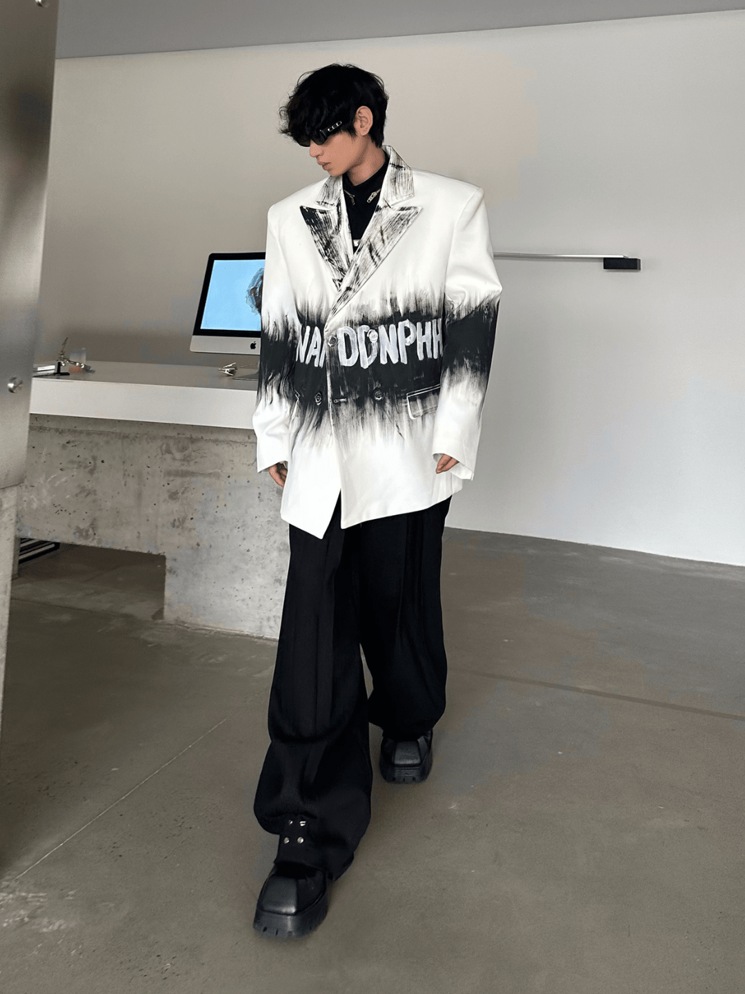 [MARTHENAUT] Shoulder Pads Premium Silhouette Suit R029