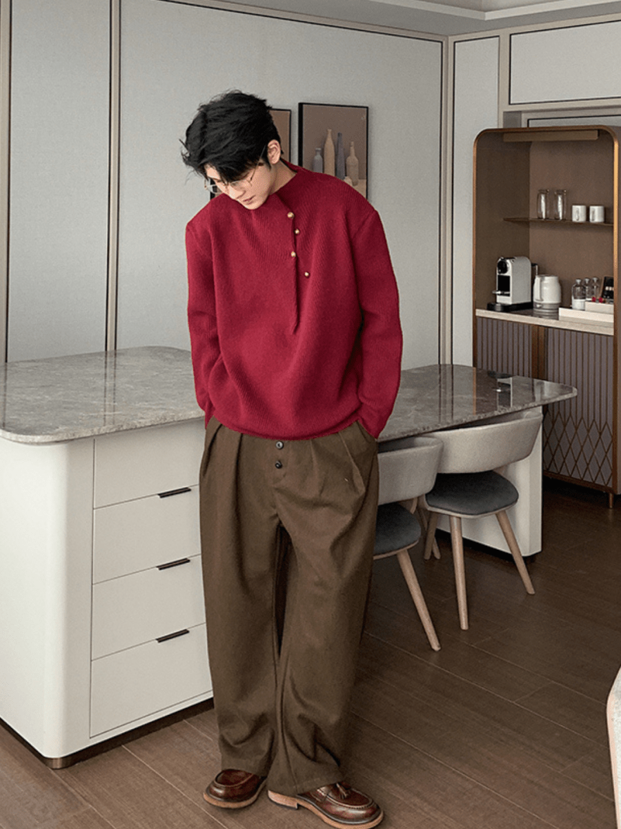 [Hualun]Pullover Sweater S0191