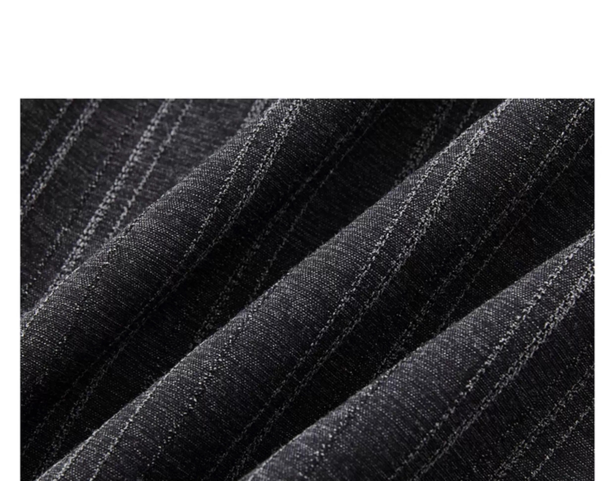 Autumn Korean-Style Striped Lazy-Fit: Men's Wide-Leg Casual Long Trousers T0042