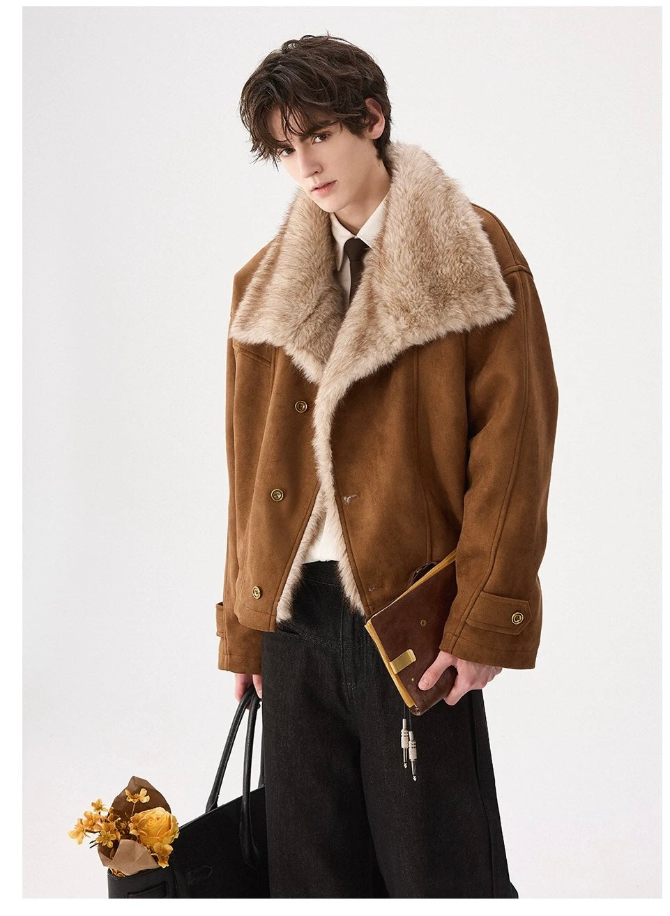 Vintage Barn-Style Short Jacket T0006