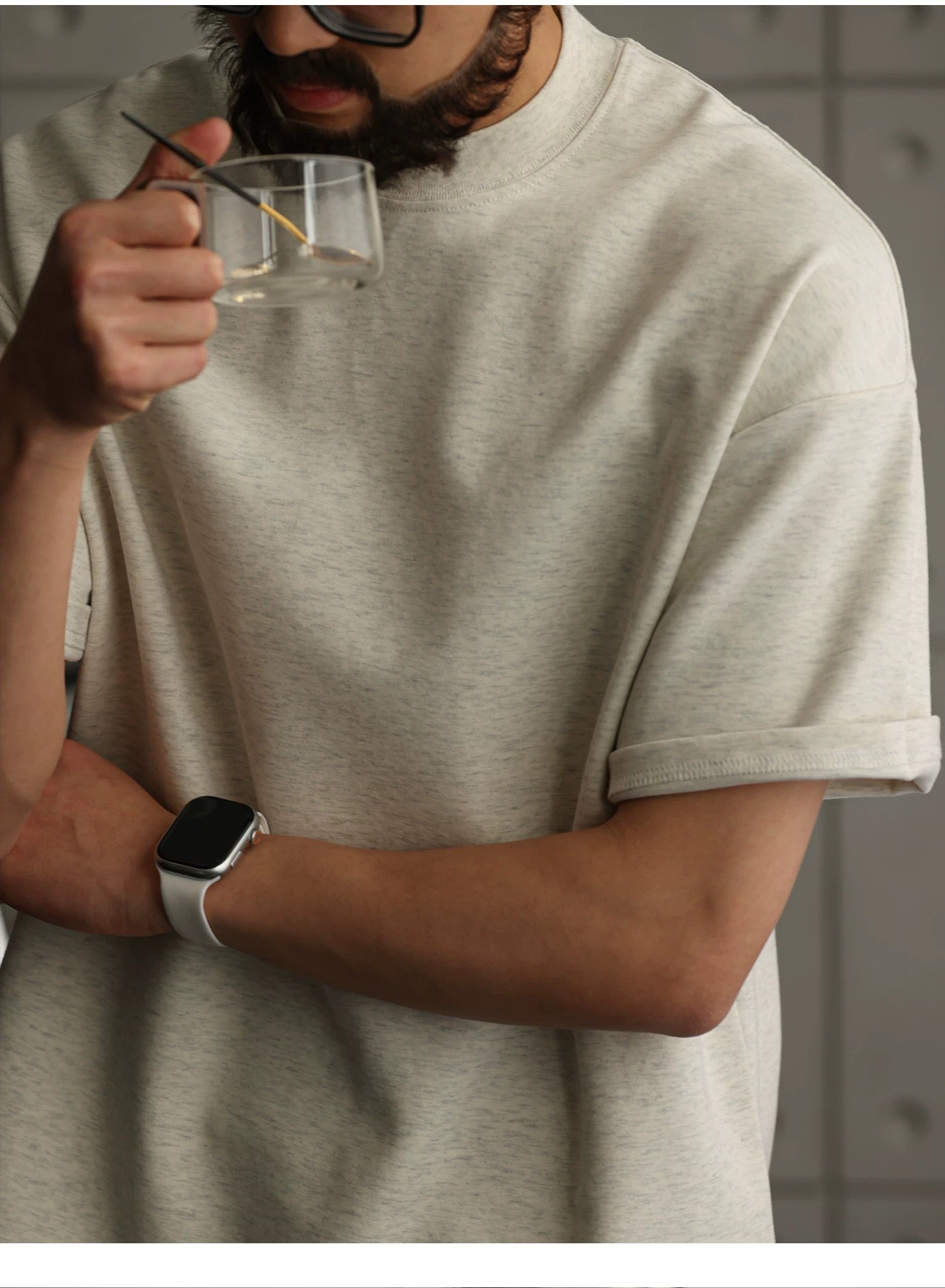 Men’s Classic Solid Short-Sleeve Tee S0019