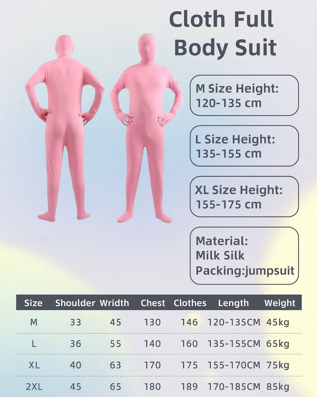 [STEP BLØCK] Cloth Full
Body Suit st001
