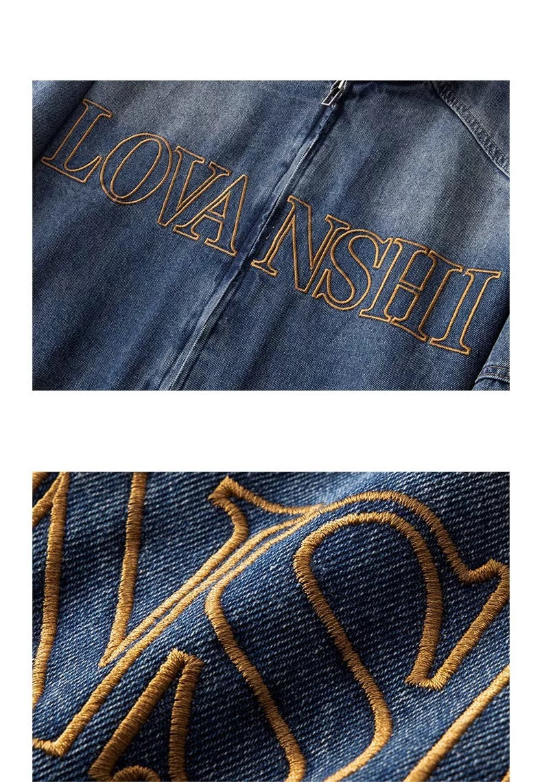 American Utility Work Jacket – Vintage Streetwear Cotton Coat for Men T0031