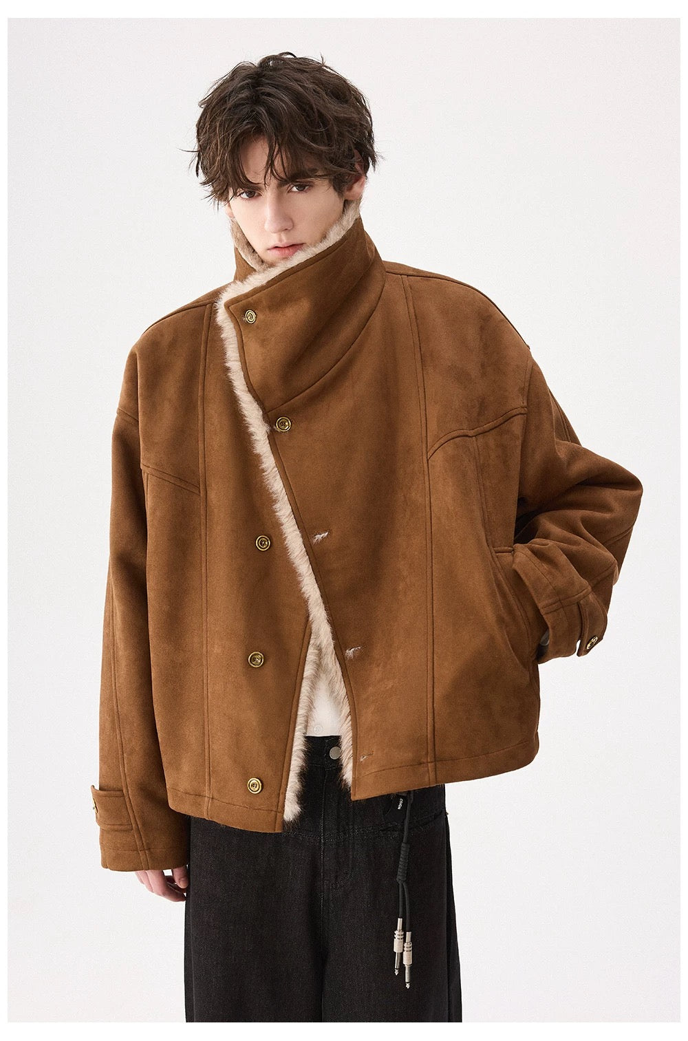 Vintage Barn-Style Short Jacket T0006