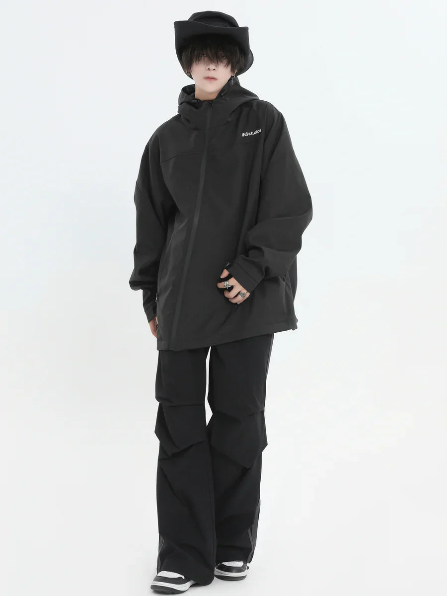 [INSstudios] AMERICAN OBLIQUE ZIPPER T0096