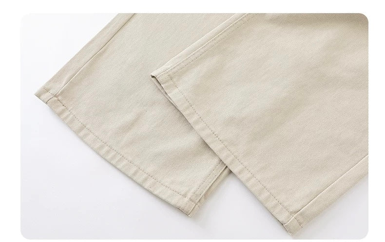 Men’s Loose Straight Wide-Leg Pants – American Minimalist Streetwear Trousers B0082