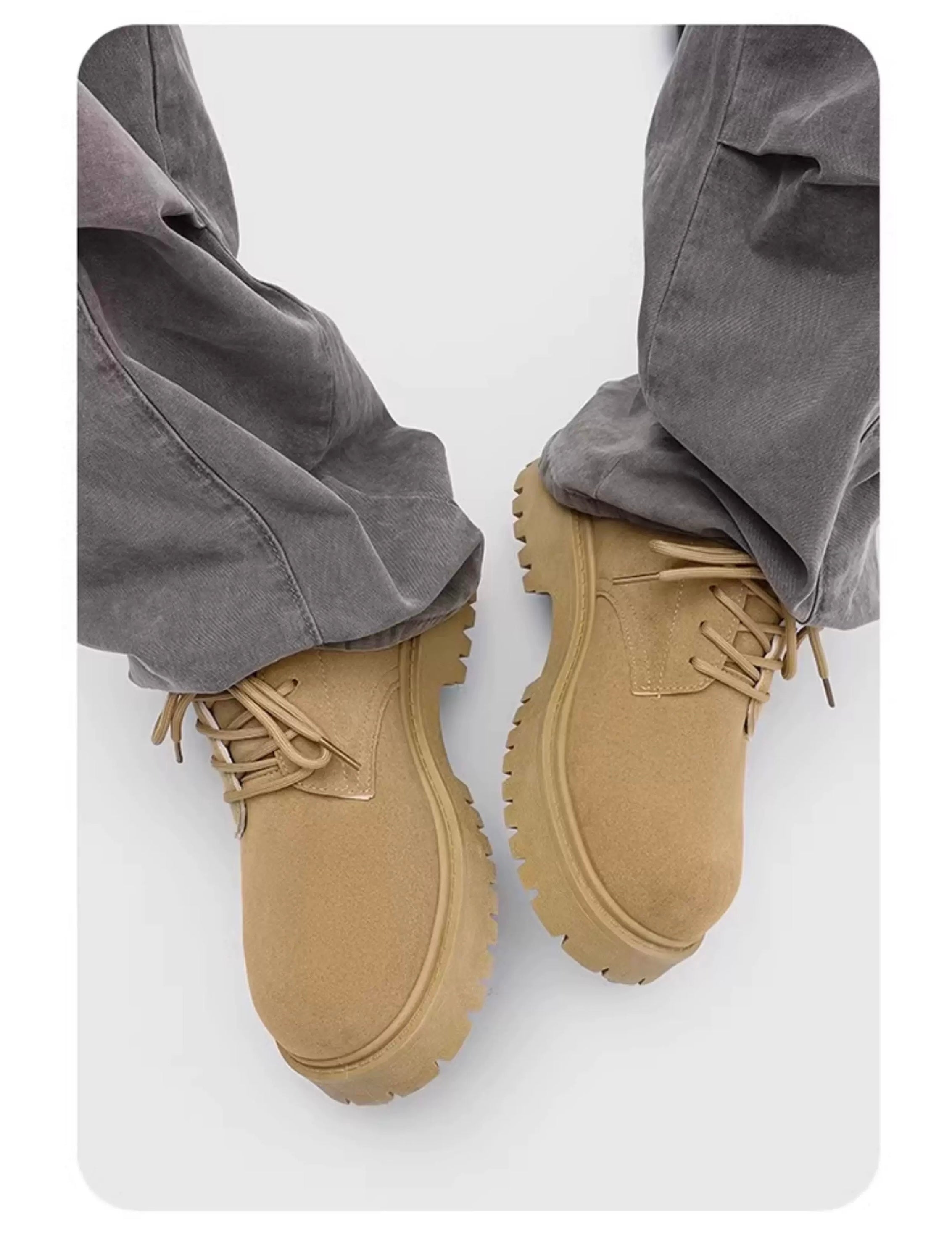 Men’s Low-Cut Classic Derby Shoes S017