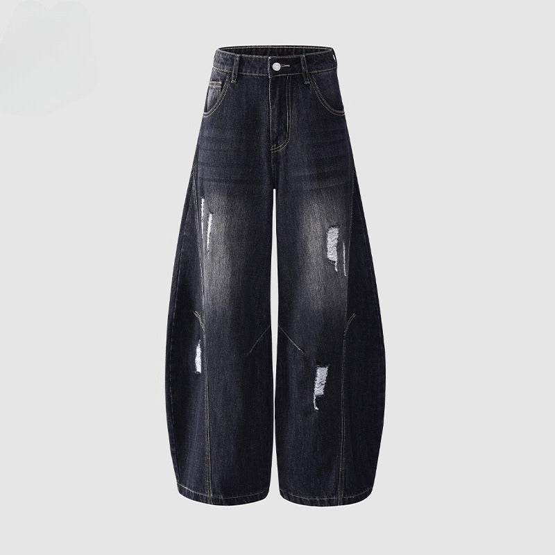 American Wash Wide Leg Jeans B0173