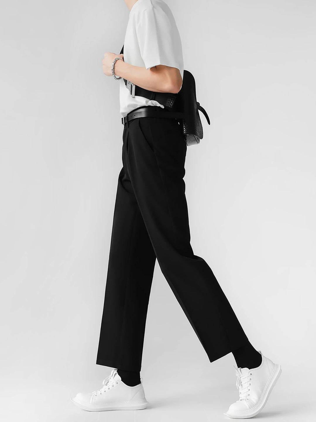Straight slacks pants B0156