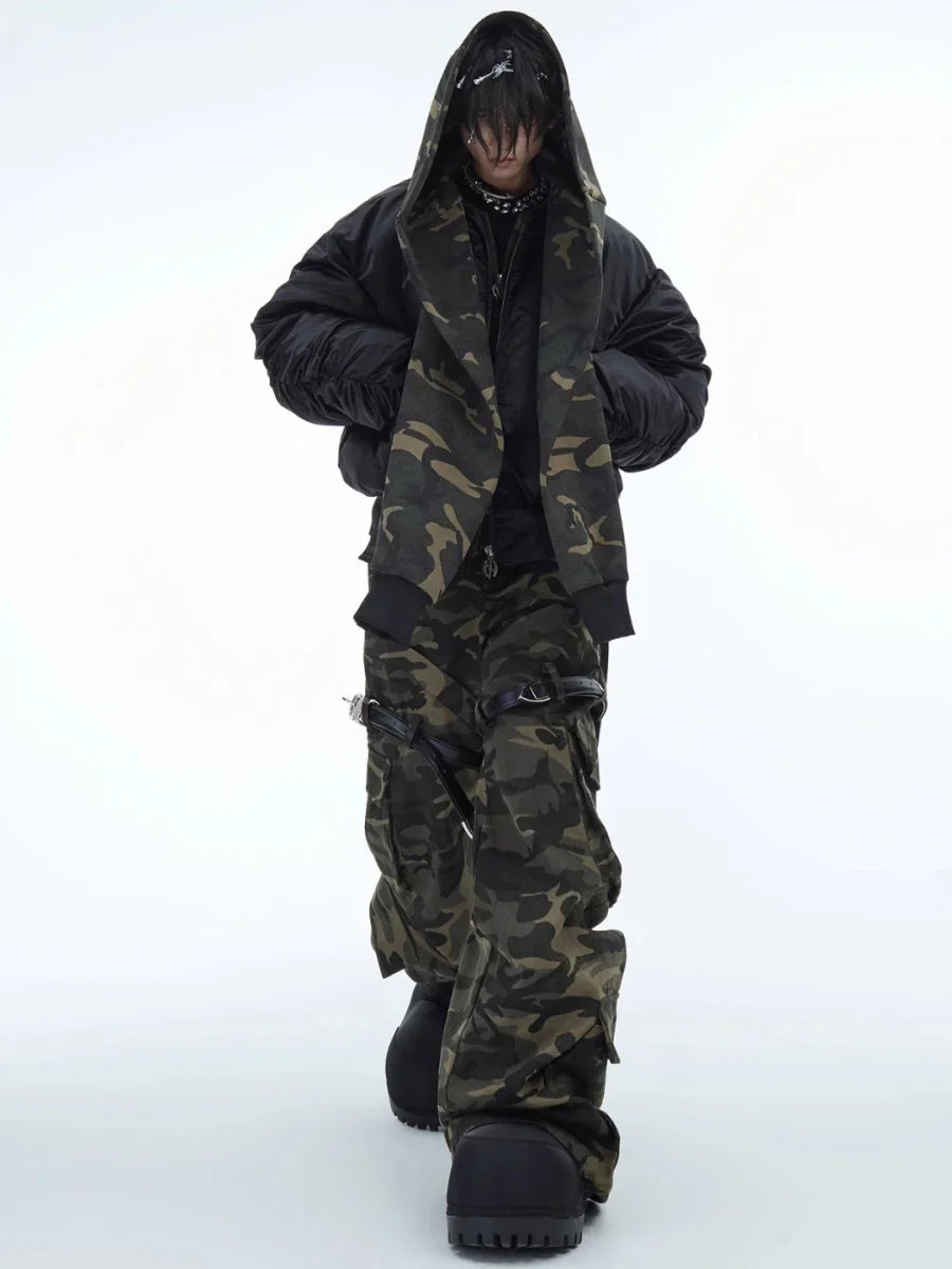 [CULTUREE] カモフラージュコットンジャケット T0088