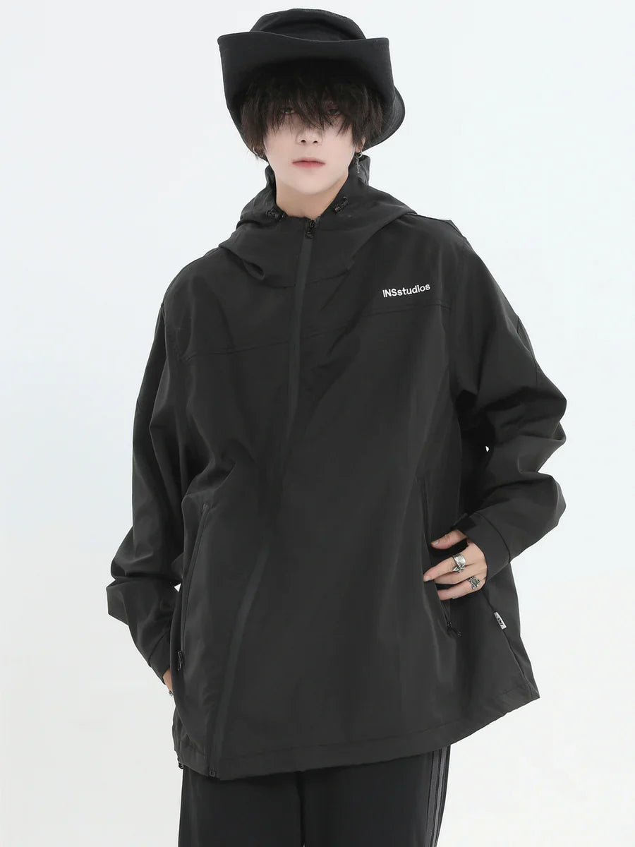 [INSstudios] AMERICAN OBLIQUE ZIPPER T0096