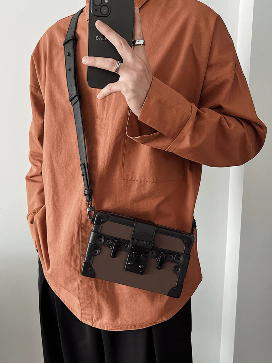 NEUTRAL WIND CROSSBODY SQUARE BAG A0058