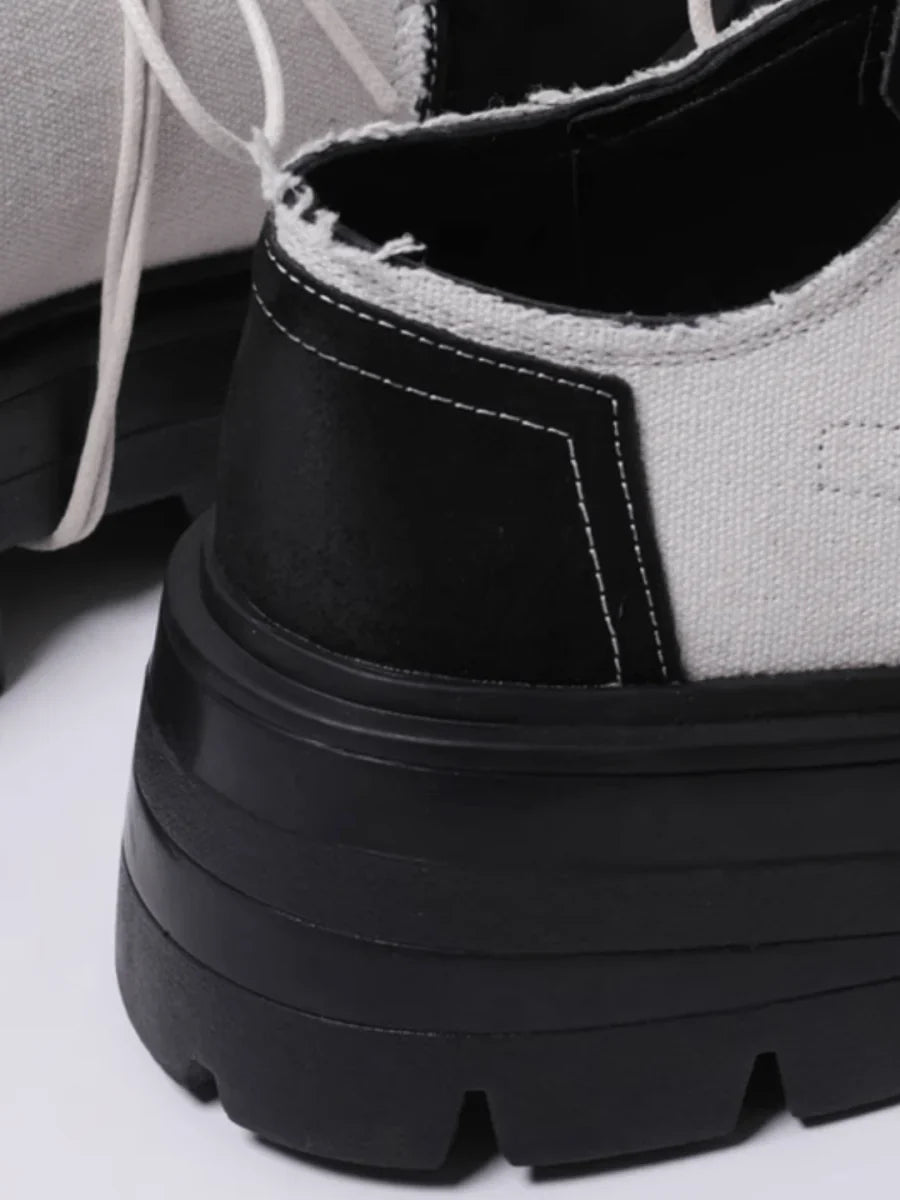 BIG HEAD LEATHER SHOES S061