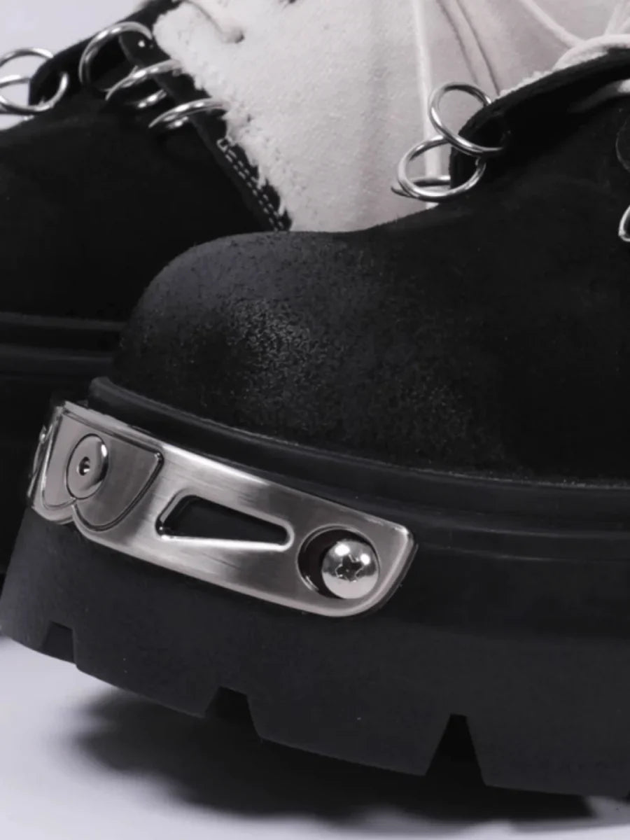 BIG HEAD LEATHER SHOES S061