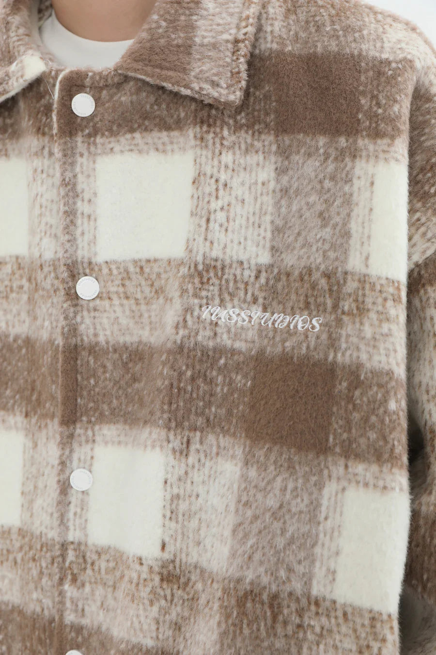 [INSstudios] LOGO LOOSE LAPEL JACKET S0067