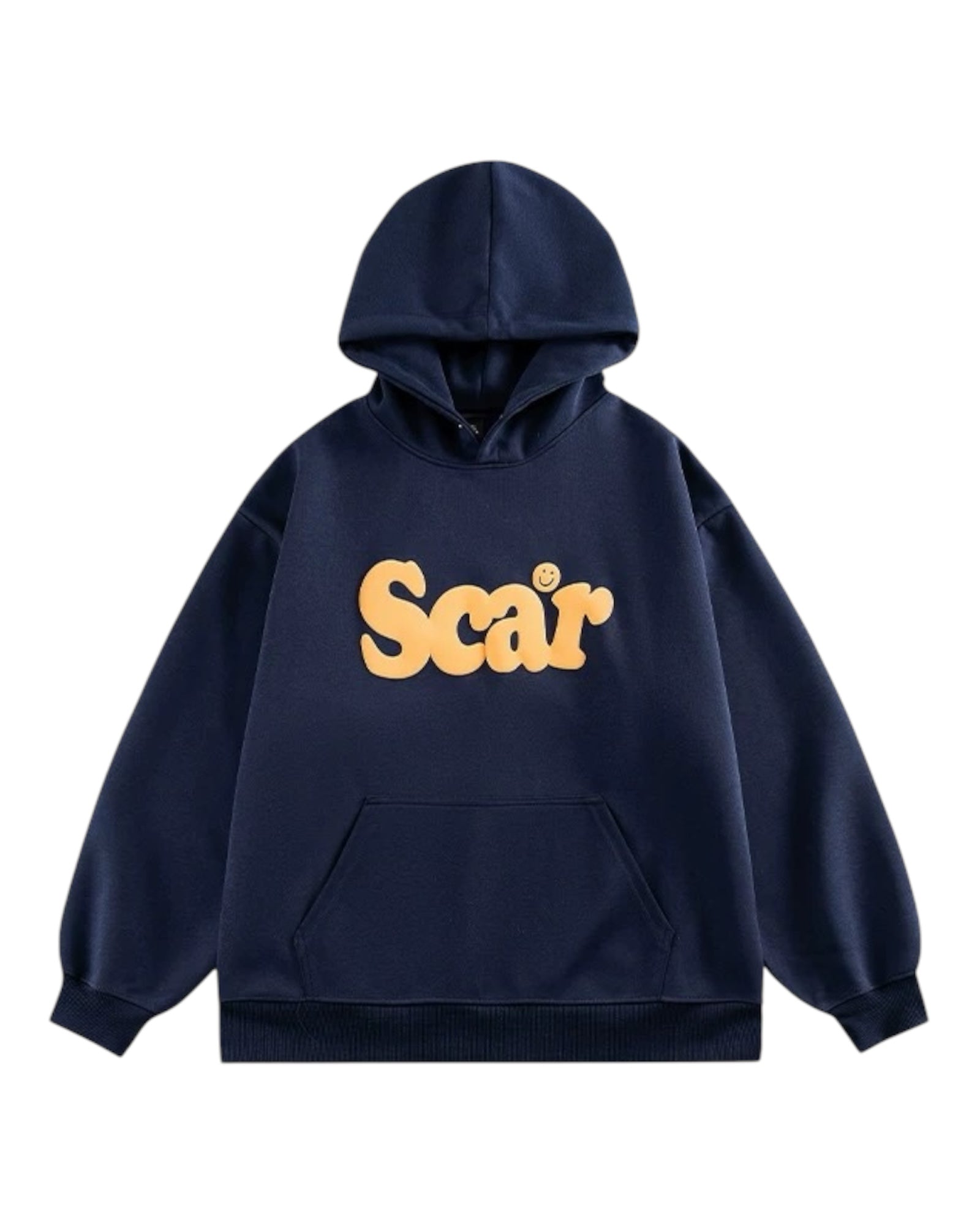 [FLAT ROOM] SCAR GRAPHIC PRINTED HOODIE S0209